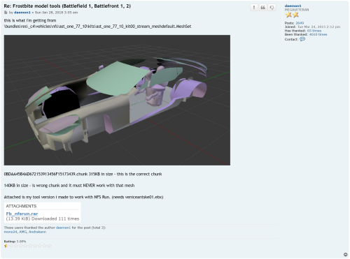 More information about "Need for Speed The Run by ID-Daemon, tools for Models and Levels of the game."