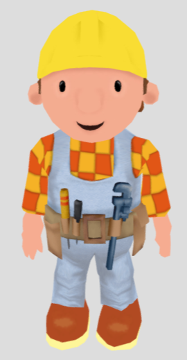 Can Someone Make A T-Pose Of Bob The Builder PS2