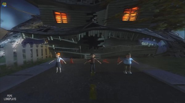 how do T Pose in Monster House Game PS2 and GameCube