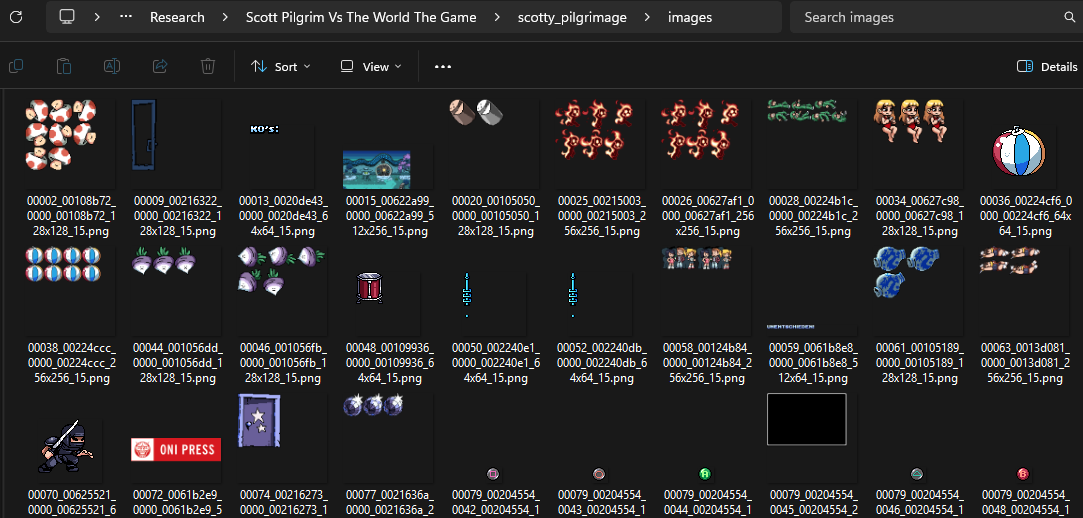 Scott Pilgrim Vs The World The Game (PC) blank named file, .exe,?